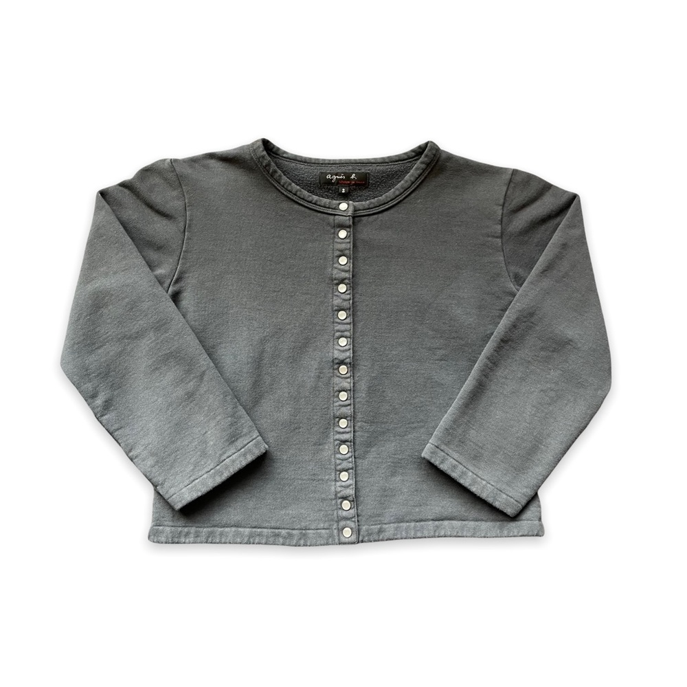 Iconic Agnes B Le Petit Snap Cardigan